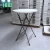 Import lightweight bar furniture table popular tall outdoor patio bar table from China