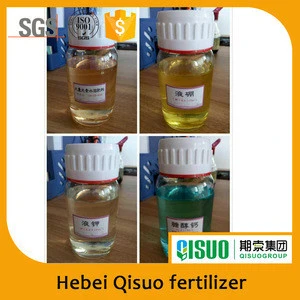 Liquid boron fertilizer for plant juice