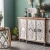 Import Living room furniture storage cabinet solid wood cabinet 4-door wood cabinet from China