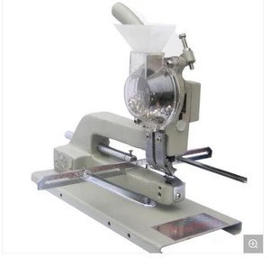 Long Arm Manual Eyelet Binding Machine , paper corn machine , eyelet binder machine ZL09