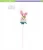 Import low moq canvas rabbit stick easter bunny props party supplies events for house decoration from China