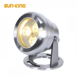 low voltage 24Volt mini waterproof purple blue ip68 pond lamp 3W 3 watt underwater rgb led pool light