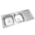 Import LQS-5049 Custom Size Drainboard Stainless Steel Pressed Sink 201/304 Basin Deep Laundry Kitchen Sink from China