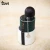 Import Luxury Empty Custom Fragrance Round Cylinder 100ml Glass Spray Perfume Bottle With Wooden Cap from China