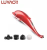 Luyao infrared dolphin percussion massager with LED light