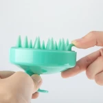 Lxdy Factory Direct Soft Silicone Head Shampoo Brush Salon Colorful Hair Scalp Massager Brush Private Label hair massage comb