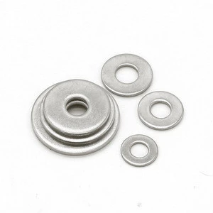 m2 - m48 stamping stainless steel a2 din 125 flat high pressure round beveled washers
