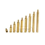 M3 Hex brass standoff spacer M3*5/6/8/10/12/20/25/30/35/50+6 Hexagon Threaded Pillar on PCB Motherboard Hex standoffs