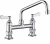 Import Made in China hot selling 924D  deck mounted sink kitchen faucet mixer tap from China