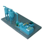 magnesium ingot turning chip cutting machine