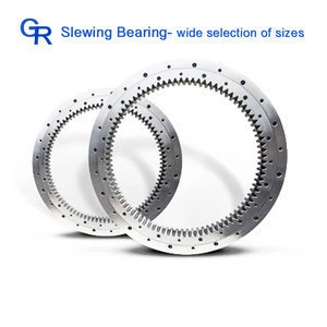 main engine hydraulic Slewing Bearings Roller / 50Mn Materials, Ball Combination Slewing Bearings