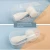 Import Manual facial cleansing brush with soft hair Silicone facial cleansing brush with ABS handle from China