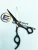 Import Matte Black professional high quality barber scissor/Hair scissor with custom brand name from China
