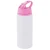 Import Mecolour Factory Price Sublimation 600ml Aluminium Sport Bottle with Lid Transparent Straw from China