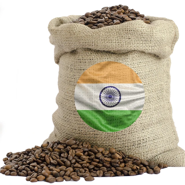 Mediaonsky Cafe 20kg Finest Single Origin India Kapi Royal Roasted Coffee Beans Robusta