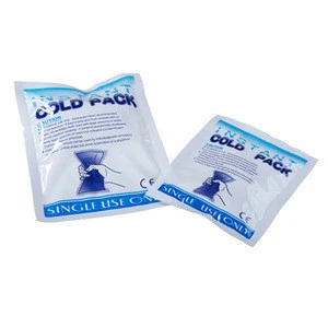 Medical consumables products customized disposable instant cold pack for cold therapy First Aid kit ice bag
