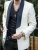 Import Men&#39;s Black Lapel Slim Fit Suit Groom Prom Casual Suit Jacket Pants from China