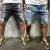 Import Mens Jeans Shorts Wholesale New Fashion Summer Patchwork Denim Cotton High Quality Short Designer Jean Mens Jeans from China