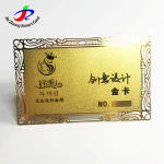 metal stainless steel business card magnetic stripe card printing