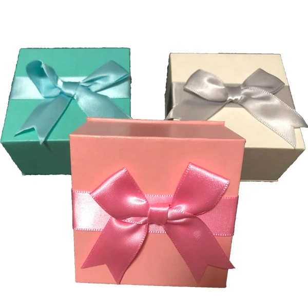 Microprinting Custom Factory Cardboard Paper Gift Bow-Tie Jewelry Packaging Box