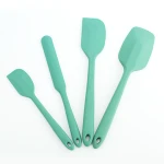 Microwave Silicone Bakeware Set of Muffin Mould, Spatula, Mixing and Pastry Brush