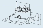 milling machine accessories small air chuck