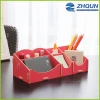 Mini Cute DIY Assedmbled Tabletop Wood Storage Organizer Drawers For Cosmetic