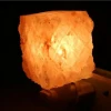 Mini Hand Carved Natural Crystal Himalayan Salt Lamp Night Light with Wall Plug Euro US UK
