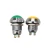 Import Mini Push Button Switch 12mm Metal Switch Plastic Button with Led Light IP65 Waterproof On Off Self Latching Button Switch from China