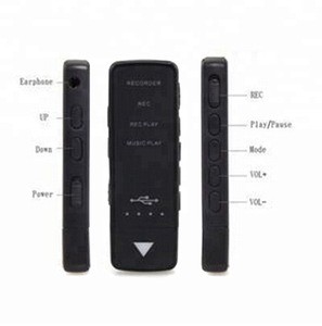 Mini REC HQ Language Learning USB Digital Voice Recorder Dictaphone Professional Sound Recorder With Music Mp3 Player