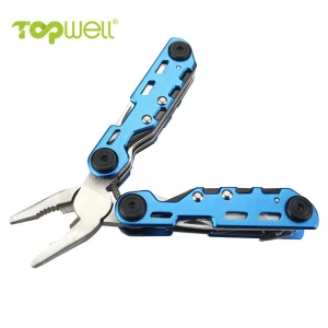 MIni Size Multitool pliers with Screwdrivers Knife Saw Can Opener Portable Pocket multi tool for Outdoor Survival
