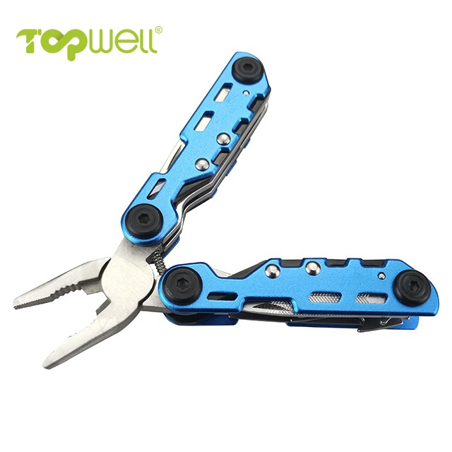 MIni Size Multitool pliers with Screwdrivers Knife Saw Can Opener Portable Pocket multi tool for Outdoor Survival