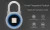 Import Mini size portable smart lock waterproof safety fingerprint padlock smart door lock from China