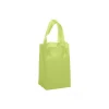 Mini small size foldable gift food fruit equipment plastic loop carrier shopping bag