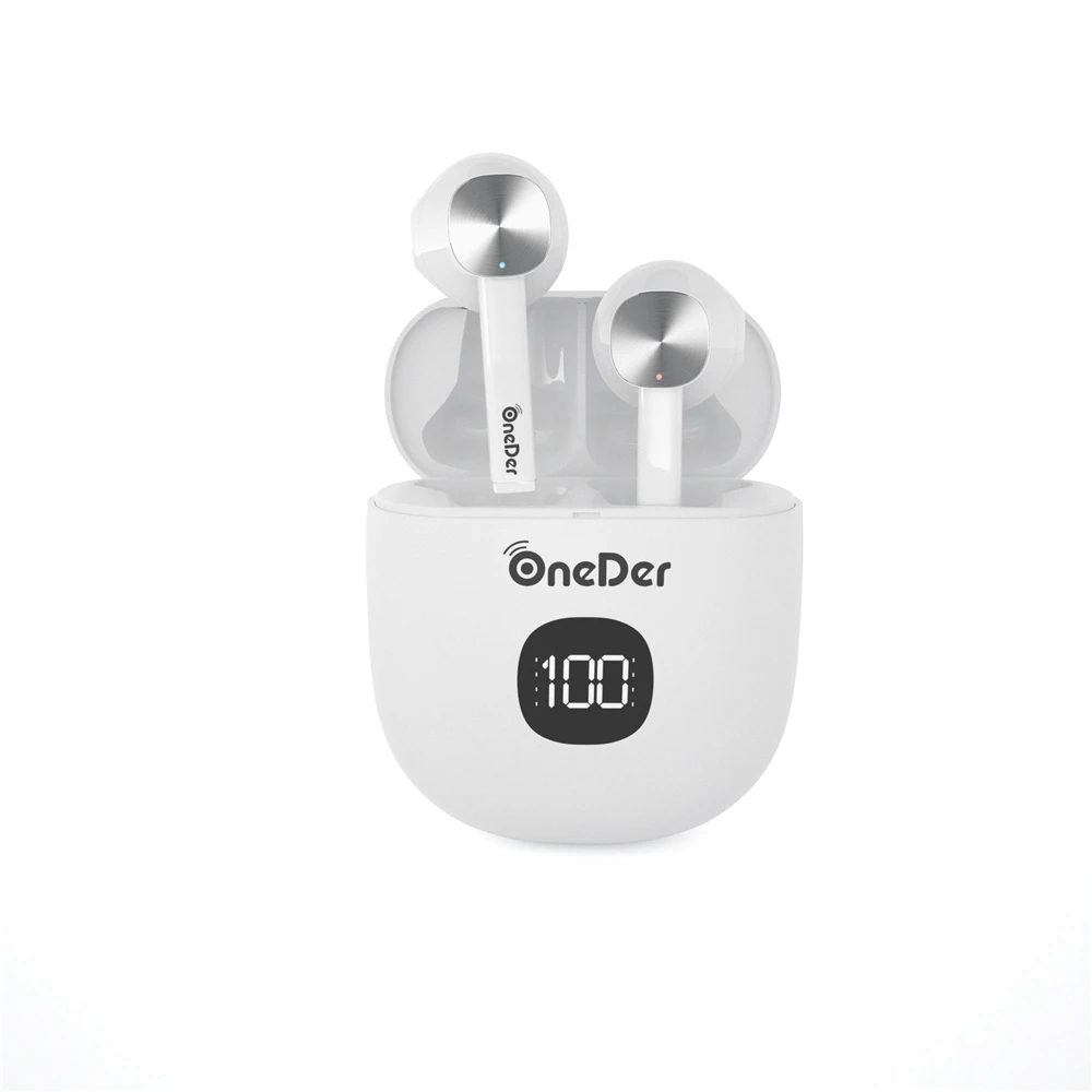 Mini wireless portable charger magnetic high fidelity stereo magnetic earphone speaker