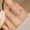 Minimalist Sugar Rings for Womens Versatile Food Ring Unique Design Sense 2023 New Wholesale Hand Ornament Open Ring