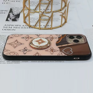 Mobile Accessories Eco-Friendly IMD Mobile Phone Case Retro Ladies Phone Cover Cases