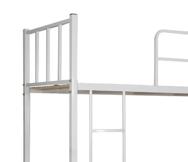 Modern bedroom furniture double  bed metal frame bunk beds dormitory adult 2 tier steel bunk bed