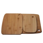 Modern Design Factory Price Eco-Friendly cool natural shape wooden bamboo cheese cutting chop board set