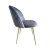 Import Modern Leisure Dining Metal Leg Velvet fabric Home Chairs from China