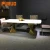 Import Modern marble top dining table set metal base for home design from China