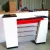 Import Modern office furniture customized hot sale white tufted reception desk for nail salon from China