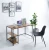 Import Modern office furniture folding computer desk home office wood table top computer table desktop computer table. from China