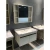 Import Modern promotion  aluminum wall mounted bathroom mirror vanity from China