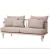 Import modern Scandinavian hotel customize furniture wooden armchair sofa from China