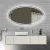 Import Modern Style MDF PVC Wood Bathroom Furniture Vanity Wall Mounted Hotel Project Design With UL IP44 Led Mirror Bathroom Cabinet from China