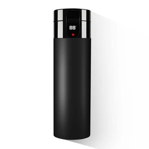 modern style temperature display 304 stainless steel vacuum flask insulated thermos smart vacuum cup