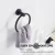 Import Modern Wall Mounted Black Finished Bath Towel Ring from China