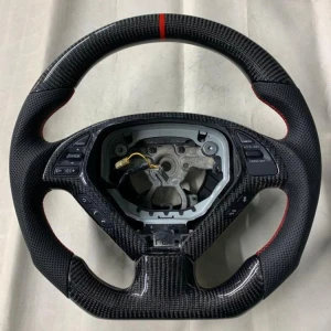 Modified Car Carbon Fiber Steering Wheel For Volkswagen Golf GTI TDI Sagitar Passat Magotan Touran