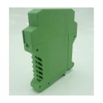 Modular housing 17.5mm din rail instrument electronics plastic enclosure